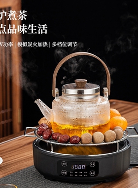 2025新款围炉煮茶烤果家用室内电