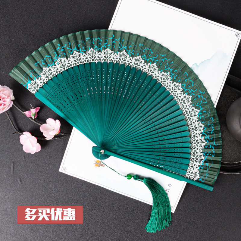 中国风女式日式和风折扇