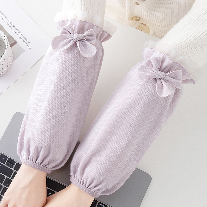 袖套女防污长款冬季成人套袖办公室学生羽绒服专用防脏袖口
