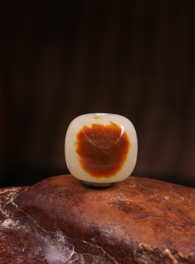 新疆和田玉籽料老型珠