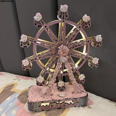 旋转发光摩天轮礼物装DIY材料包