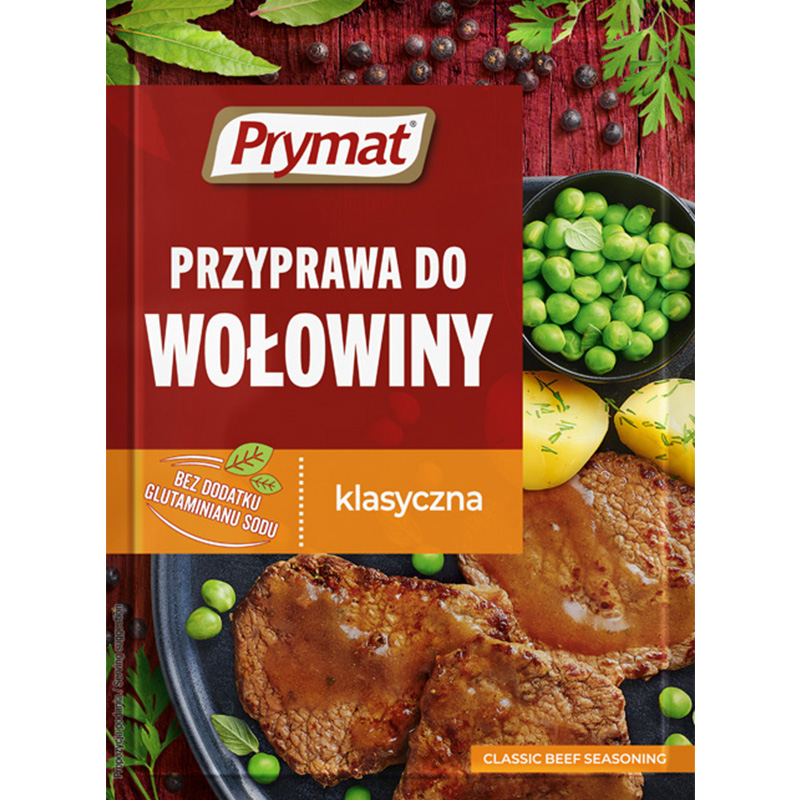 Prymat波兰牛肉调味料锡箔袋密封