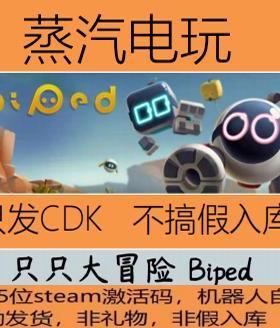 Steam正版 只只大冒险 Biped 本体标准版 CDK 国区激活 激活码