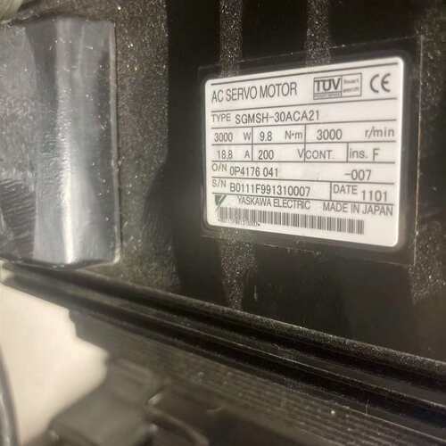 可维修电机AC伺服电机，型号SGMSH-30ACA21，议价