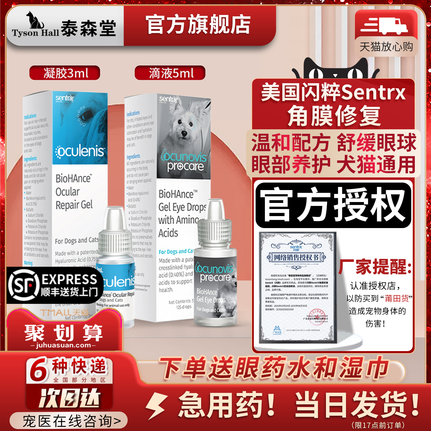 美国闪粹宠物角膜修复