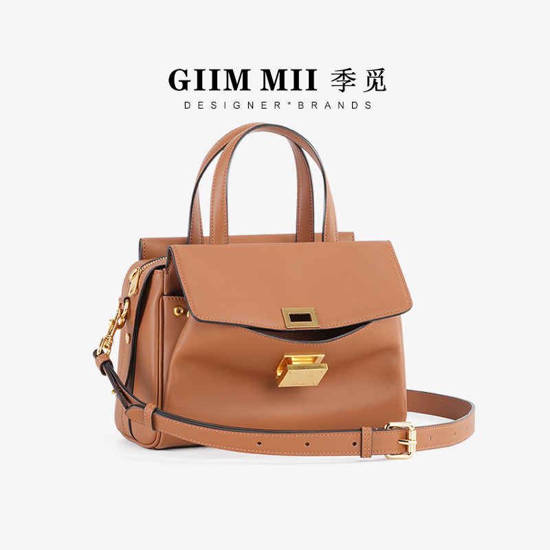 GIIM MII/季觅小号乐陶波士顿包头层牛皮单肩手提斜挎大容量包包,箱包皮具/热销女包/男包,通用款女包,淘宝优惠券,粉丝福利购,淘宝优惠卷