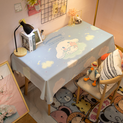 卡通动漫玉桂狗防水防油免洗桌布