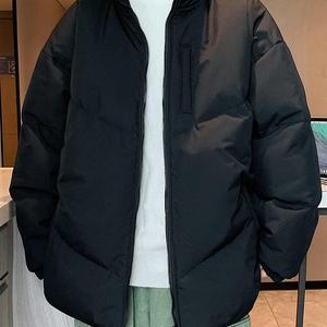 潮牌冬季立领棉服棉衣男士新款秋冬加厚保暖晋江棉服冬装棉袄子潮