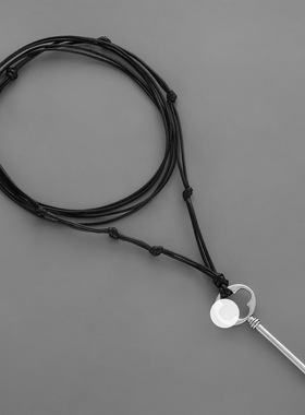 日系设计师topwhit复古钥匙长项链 易烊千玺高级轻奢小众百搭简约