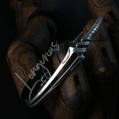 日本coss koko银复古男士手镯朗基ins欧美男女个性镯子手环手饰