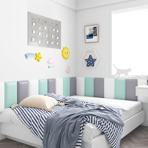 榻榻米软包墙围防撞踏踏儿童房