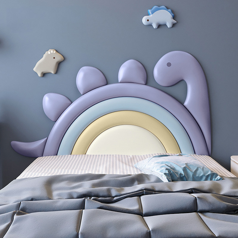 床头软包儿童房榻榻米墙围