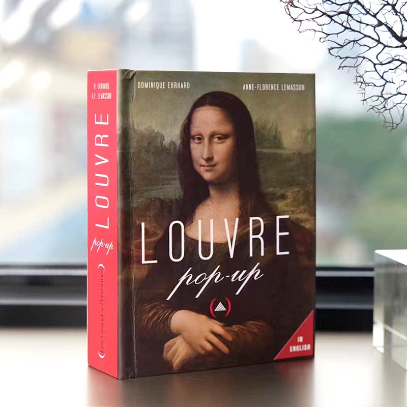 【现货】LOUVRE POP UP 儿童艺术 卢浮宫立体书 进口书籍 进口立体童书
