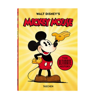 Mouse.The 预售 Disney’s Ultimate 米老鼠档案原版 40th 沃特·迪士尼 TASCHEN 图书 Walt History.40周年纪念版 Mickey