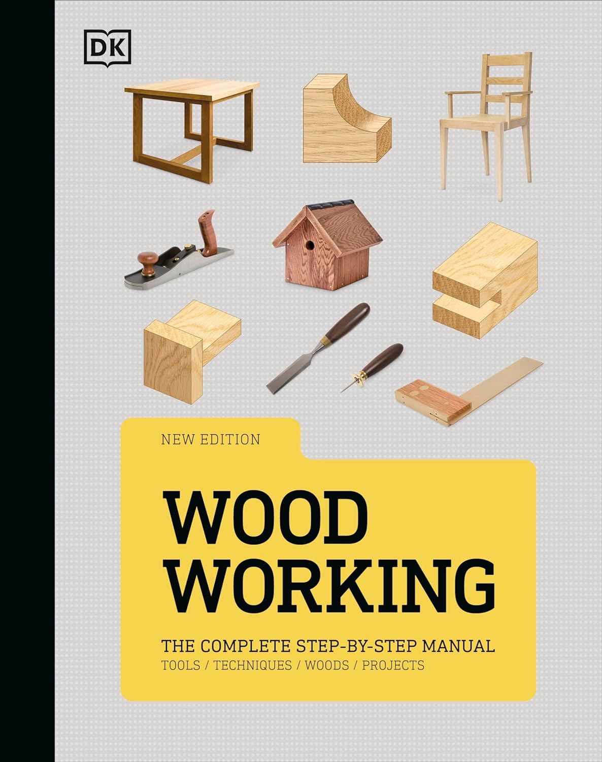 【预售】木工:完整的分步手册 Woodworking : The Complete Step-by-Step Manual 进口书籍 艺术书籍