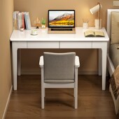 优选实木儿童学习桌家用窄书桌卧室书房中小学生小户型电脑桌写字