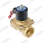 DC24V 纯铜常闭电磁阀 气阀 AC220V 2分3分4分6分1寸 水用电磁阀