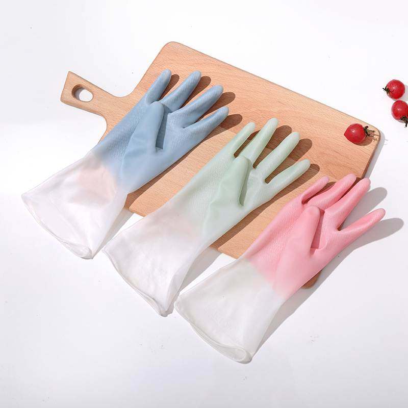 Kitchen Cleaning Gloves New Dish Washing For Toliet Bathroom