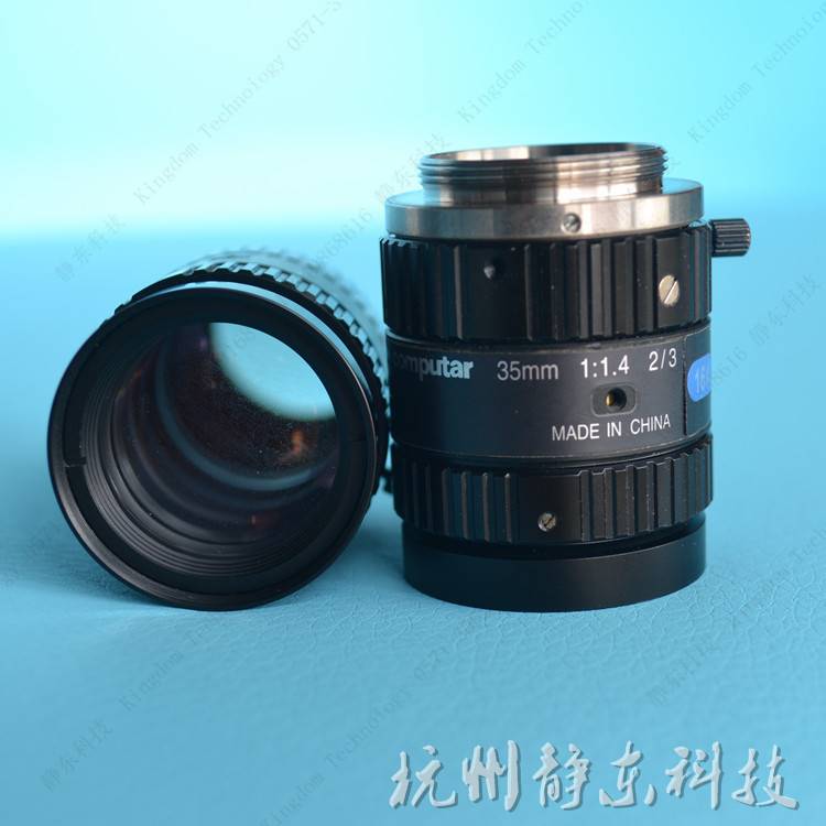 直销日本 computar康标达M3514-MP2 35mm1:1.4工业镜头