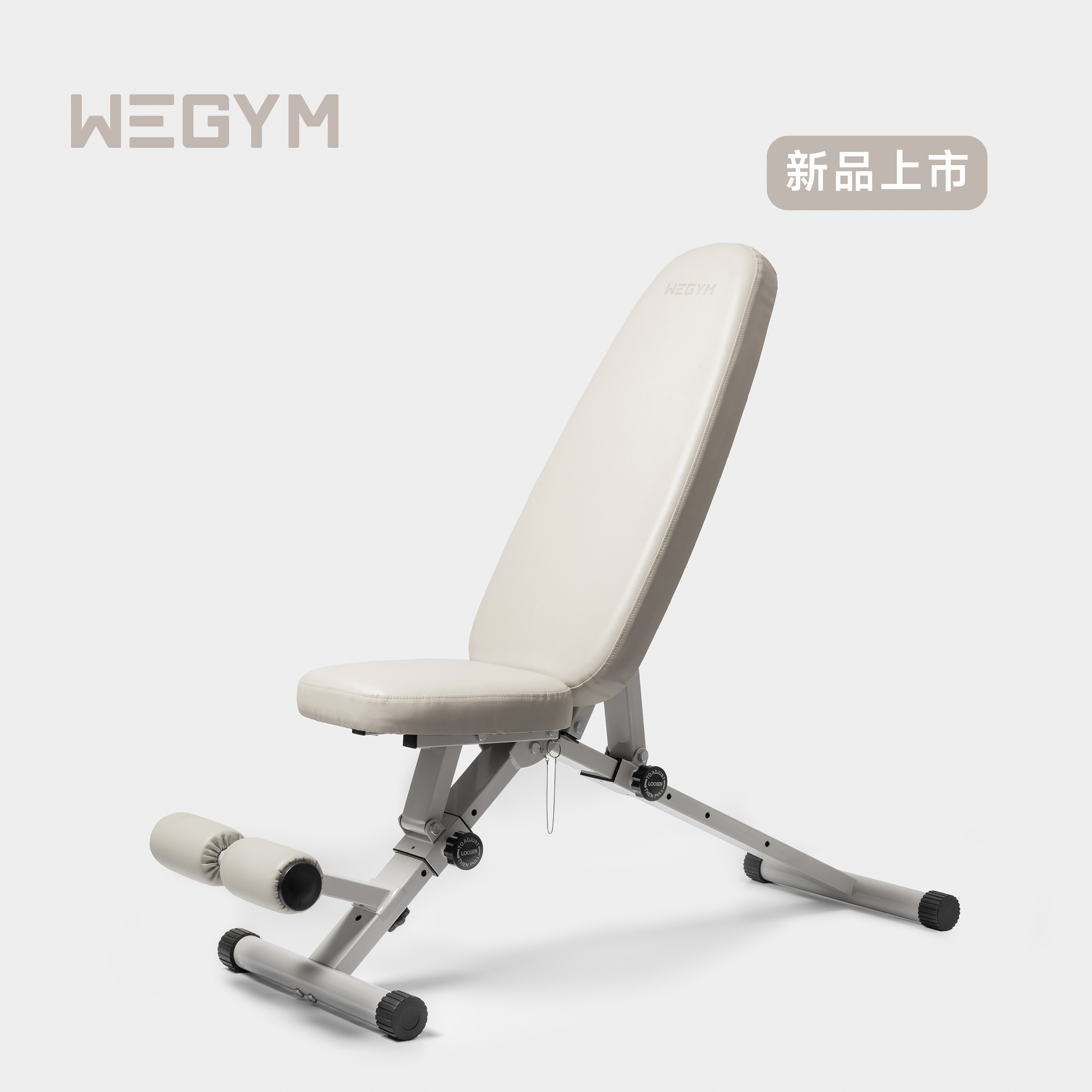 WeGym健身凳健身椅家用哑铃凳专业卧推仰卧起坐训练可调节可折叠