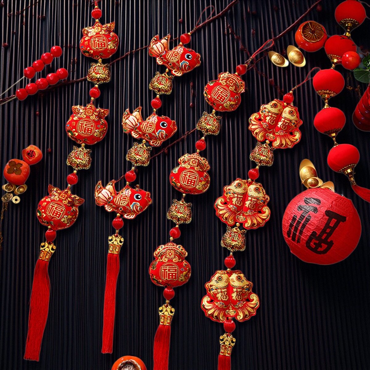 2026马年新款喜庆钱袋装饰挂件乔迁之喜搬家布置房间大门灯笼挂串,节庆用品/礼品,挂饰/生肖挂饰,淘宝优惠券,粉丝福利购,淘宝优惠卷
