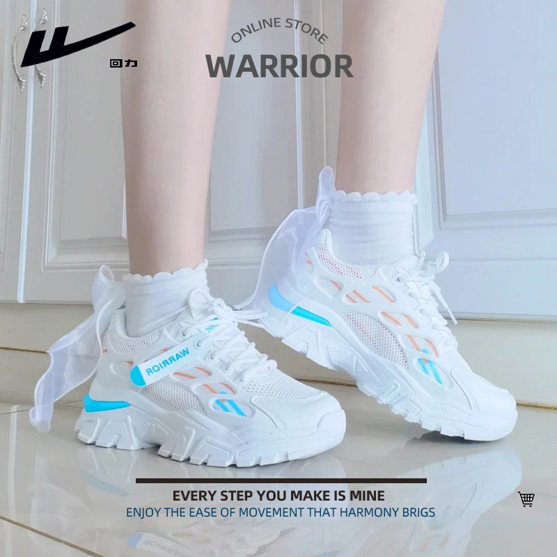 回力女鞋2026年老爹鞋网面透气轻便软底运动鞋男款百搭休闲不累脚