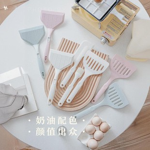 长颈鹿家软硅胶锅铲刮刀油刷耐高温不粘锅不伤锅食品级厨具玉子烧