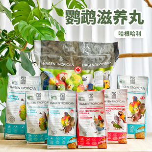 鹦鹉王国HAGEN哈根哈利鹦鹉滋养丸日常中大型鹦鹉鸟食饲料颗粒4磅