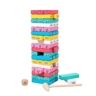 儿童大颗粒叠叠高叠叠乐积木益智玩具亲子互动小学生专注力桌游78