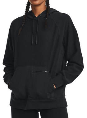 安德玛UA春季款Ottoman女子训练上衣套头衫运动连帽卫衣1379775