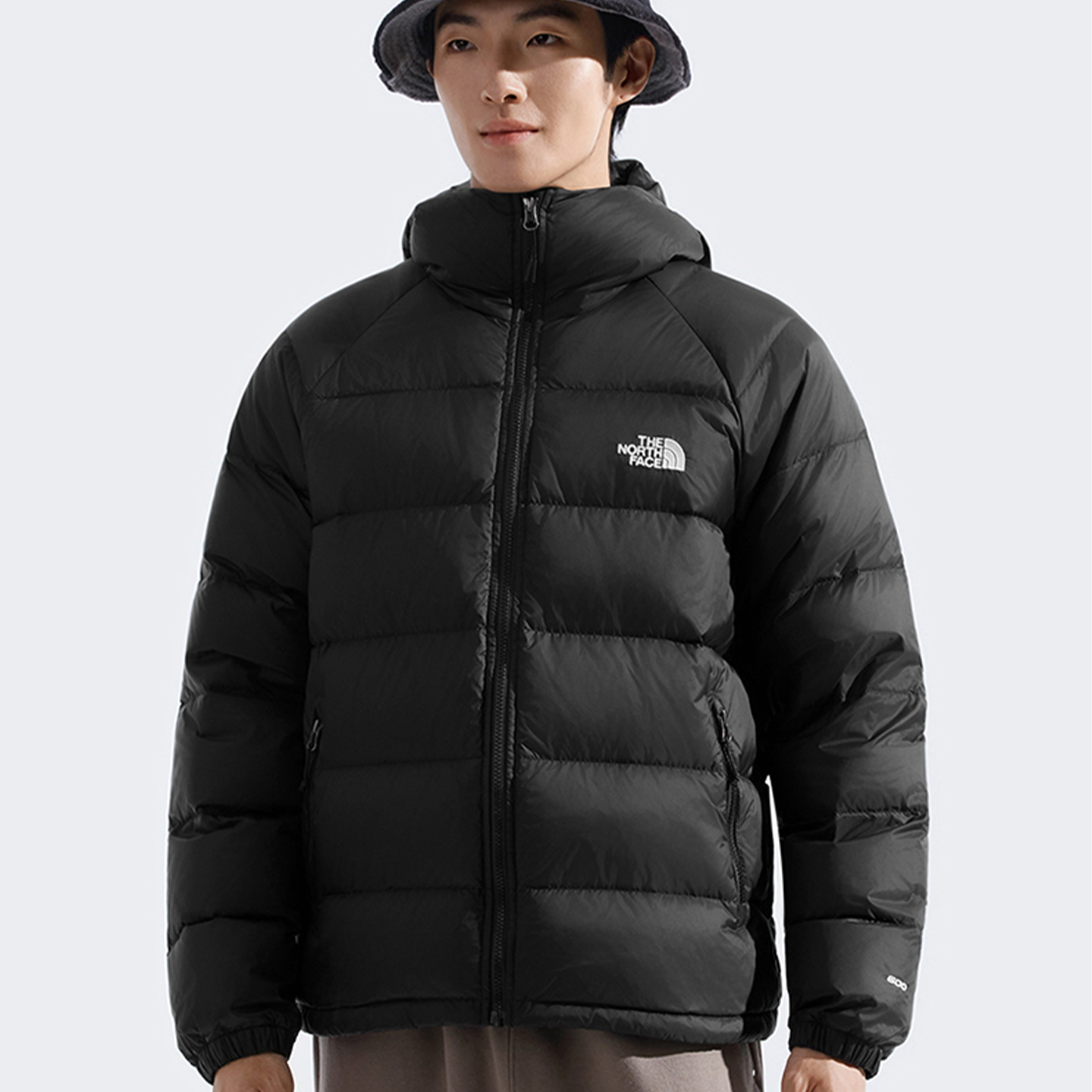 北面羽绒服男户外防泼水鹅绒外套