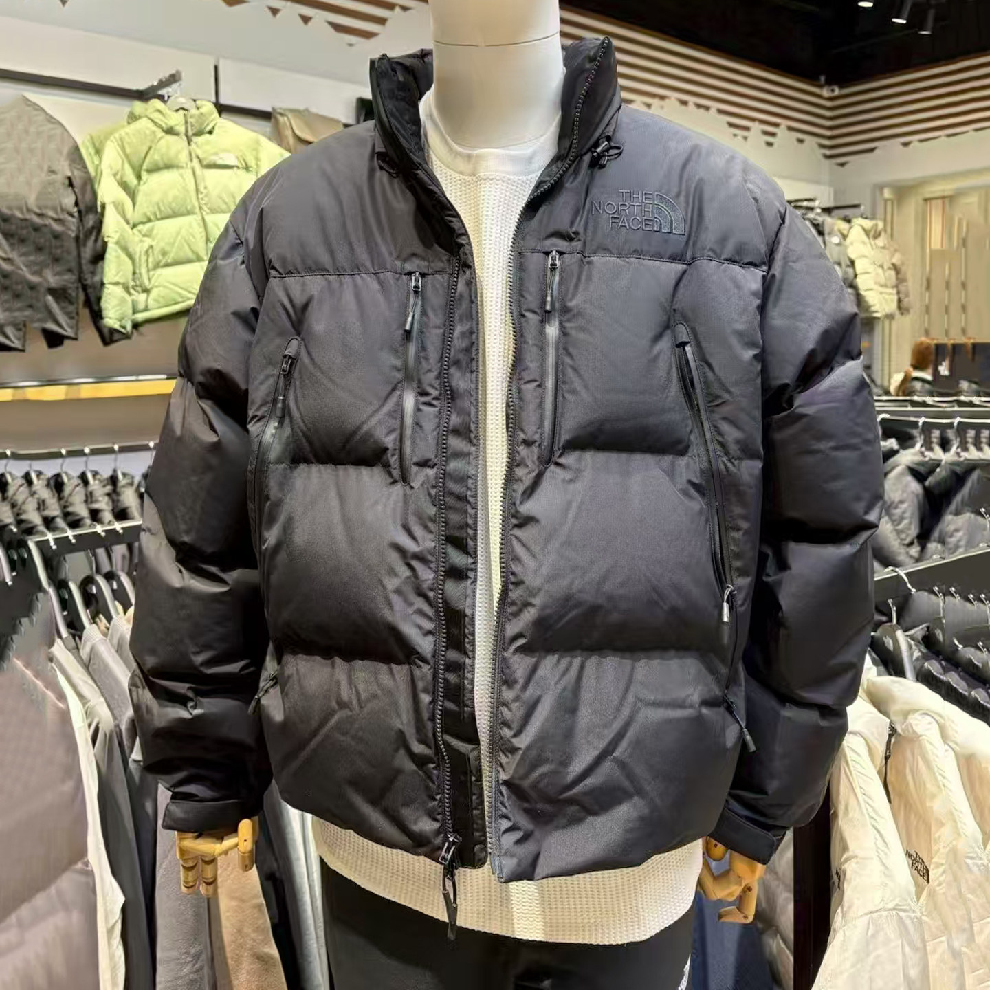 北面UE鹅绒防泼水户外羽绒服