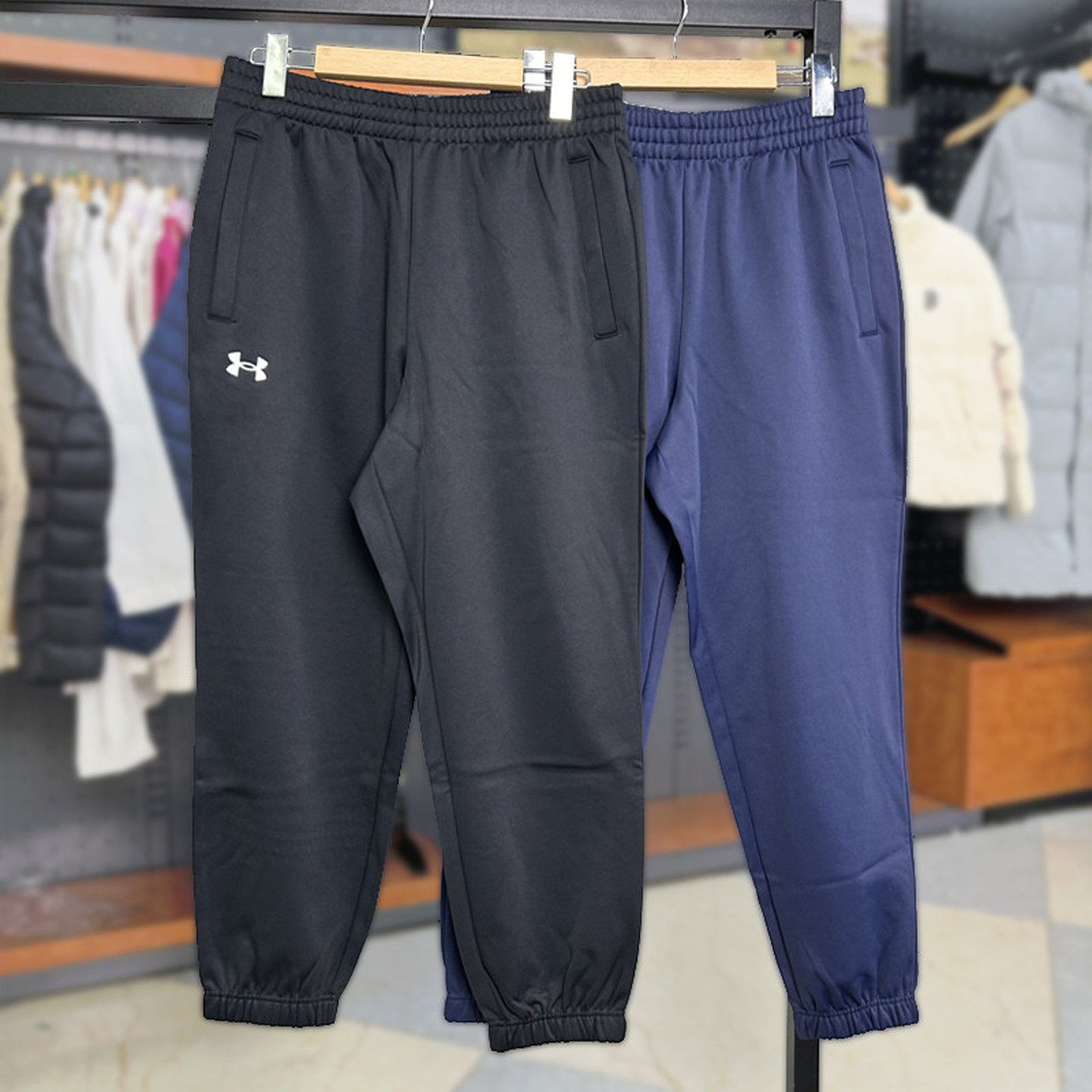 安德玛UA男子加绒长裤针织卫裤休闲健身训练束脚运动裤24600705,运动服/休闲服装,运动长裤,淘宝优惠券,粉丝福利购,淘宝优惠卷