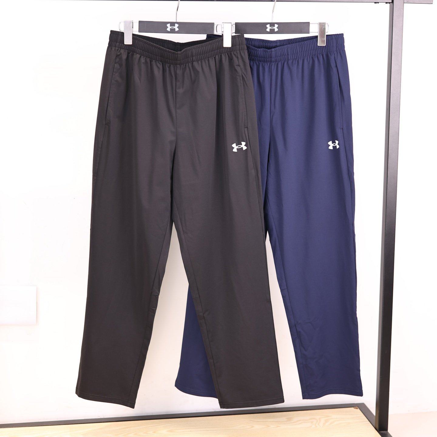 安德玛UA情侣长裤春夏款男女针织直筒健身训练休闲运动裤25600707