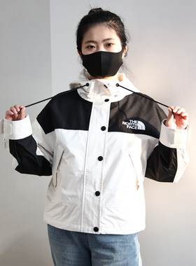 25秋冬新款TheNorthFace北面女士户外硬壳防水冲锋衣短款外套8FZR