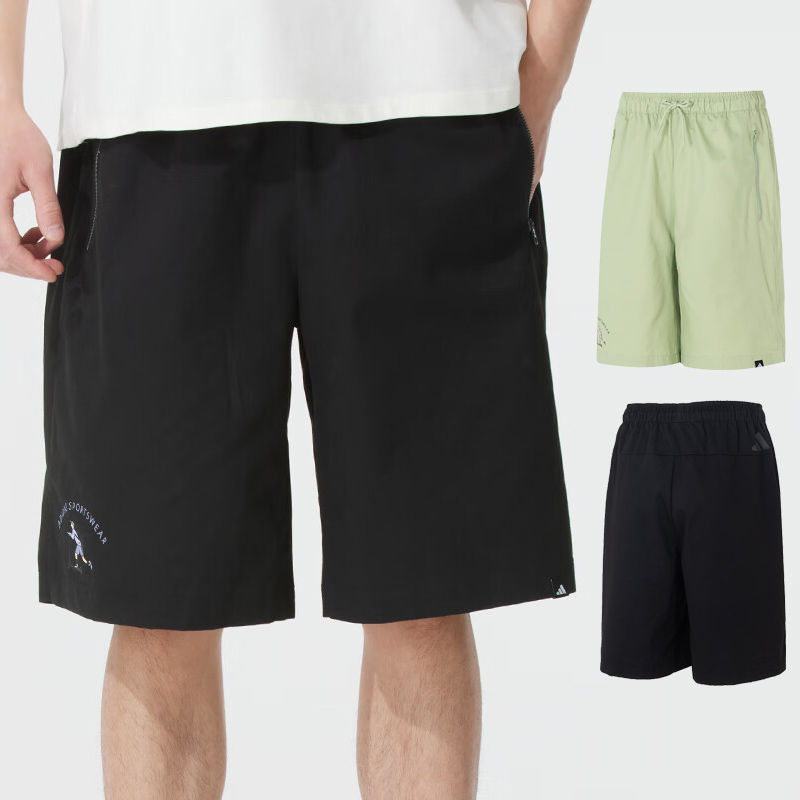 阿迪达斯短裤男款运动裤沙滩裤