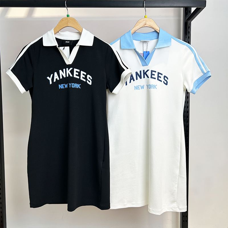 MLB连衣裙POLO领女子运动裙