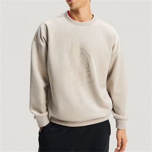 adidas 阿迪达斯男子绒面户外运动休闲卫衣套头衫 KE4067/KE4069