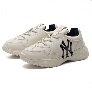 MLB童鞋女鞋NY标男孩女孩时尚潮流老爹鞋舒适休闲运动鞋7ASHJB44N