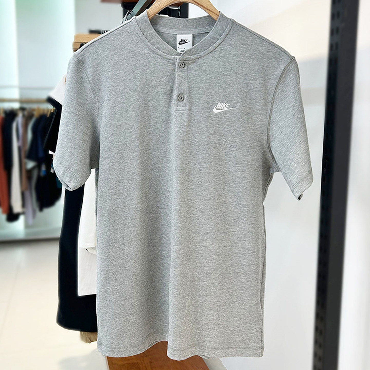 春夏款NIKE耐克男子FUTURA纯棉刺绣短袖T恤舒适针织POLO衫HQ5975