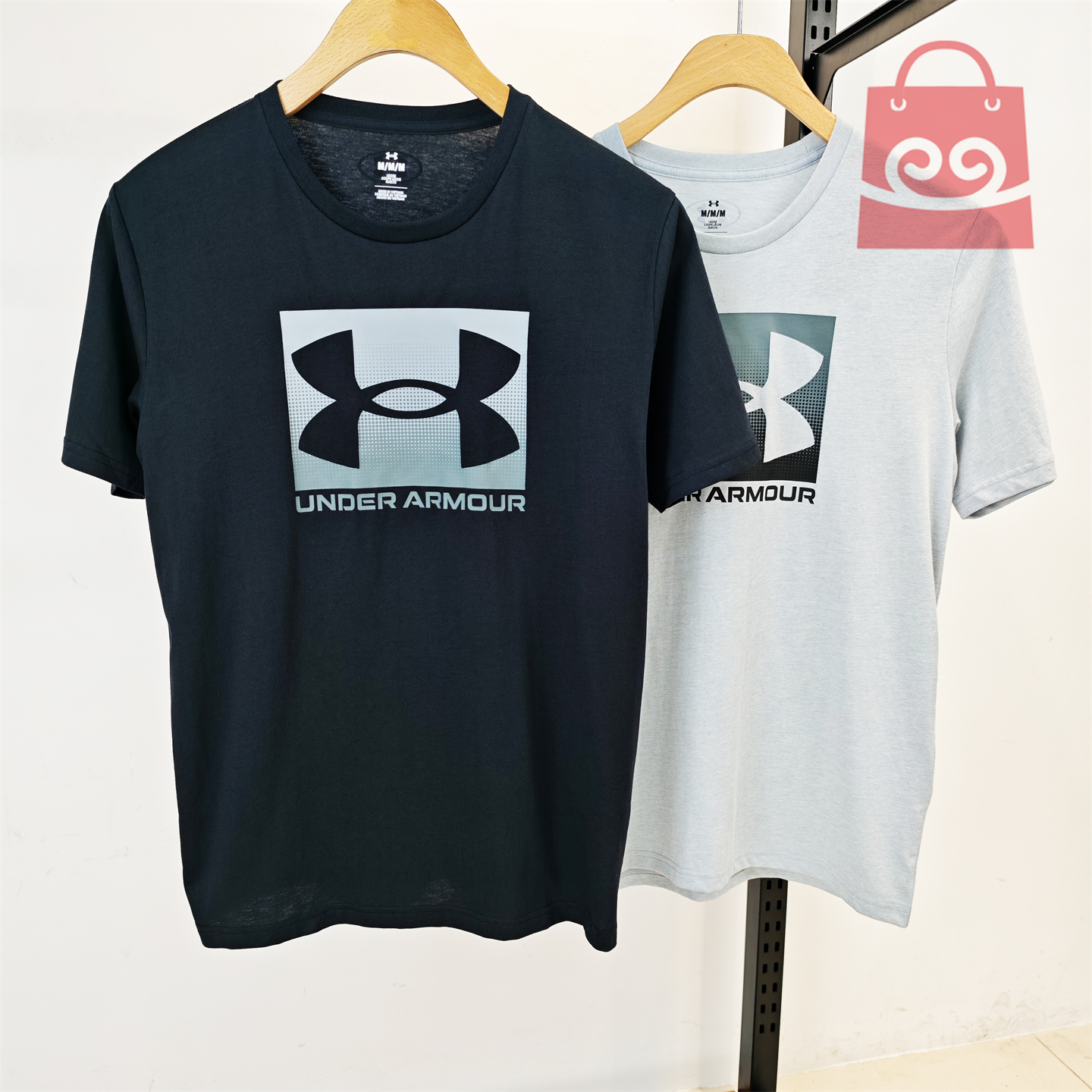 安德玛UA男子面质运动短袖T恤