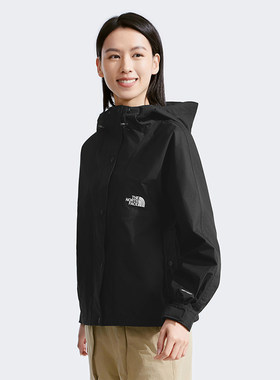 TheNorthFace北面冲锋衣女25新款户外经典款休闲防水短款外套8EYF