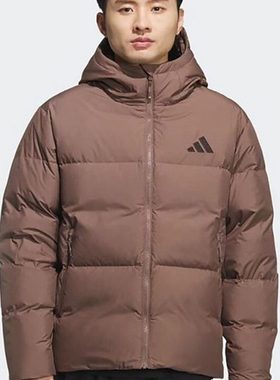 Adidas阿迪达斯羽绒服男子25冬季新款防风保暖外套KC5946/KC5945