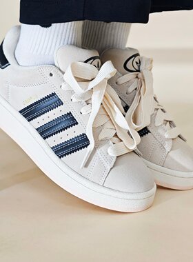 Adidas阿迪三叶草女子25秋冬款CAMPUS 00S运动板鞋JQ5732/JQ5733