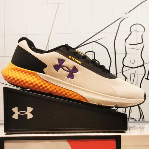 安德玛UA男子跑步鞋Charged 3防泼水健身训练休闲运动鞋3025523