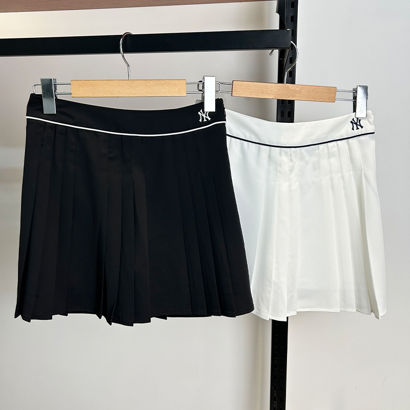 MLB百褶裙女士新款短裙