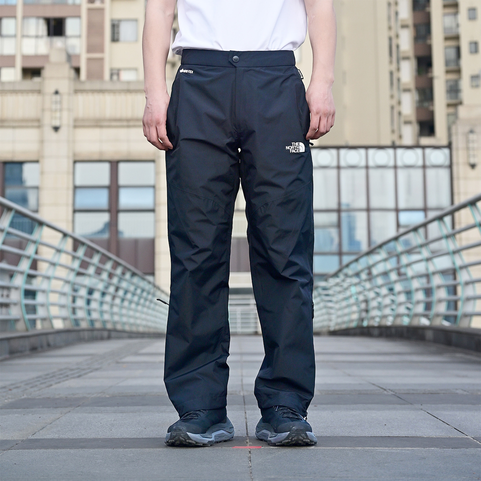 TheNorthFace北面26春夏新款男士户外防水防风徒步硬壳冲锋裤8F1E