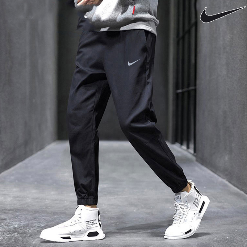 NIKE耐克男裤夏季新款薄款长裤速干透气运动裤束脚休闲裤FB7498