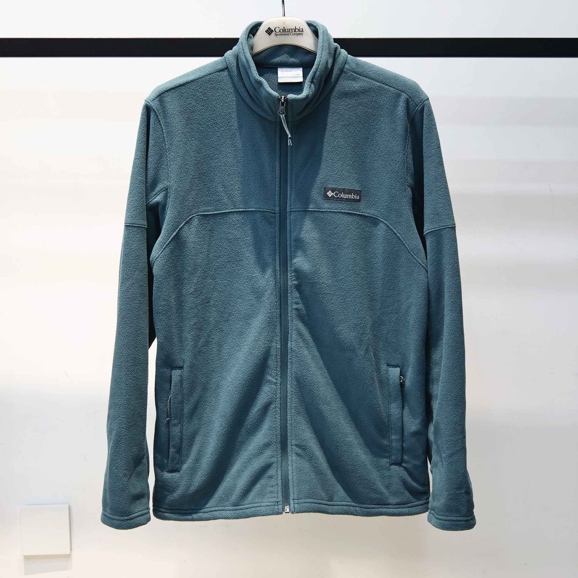 哥伦比亚男士秋冬款抓绒衣外套