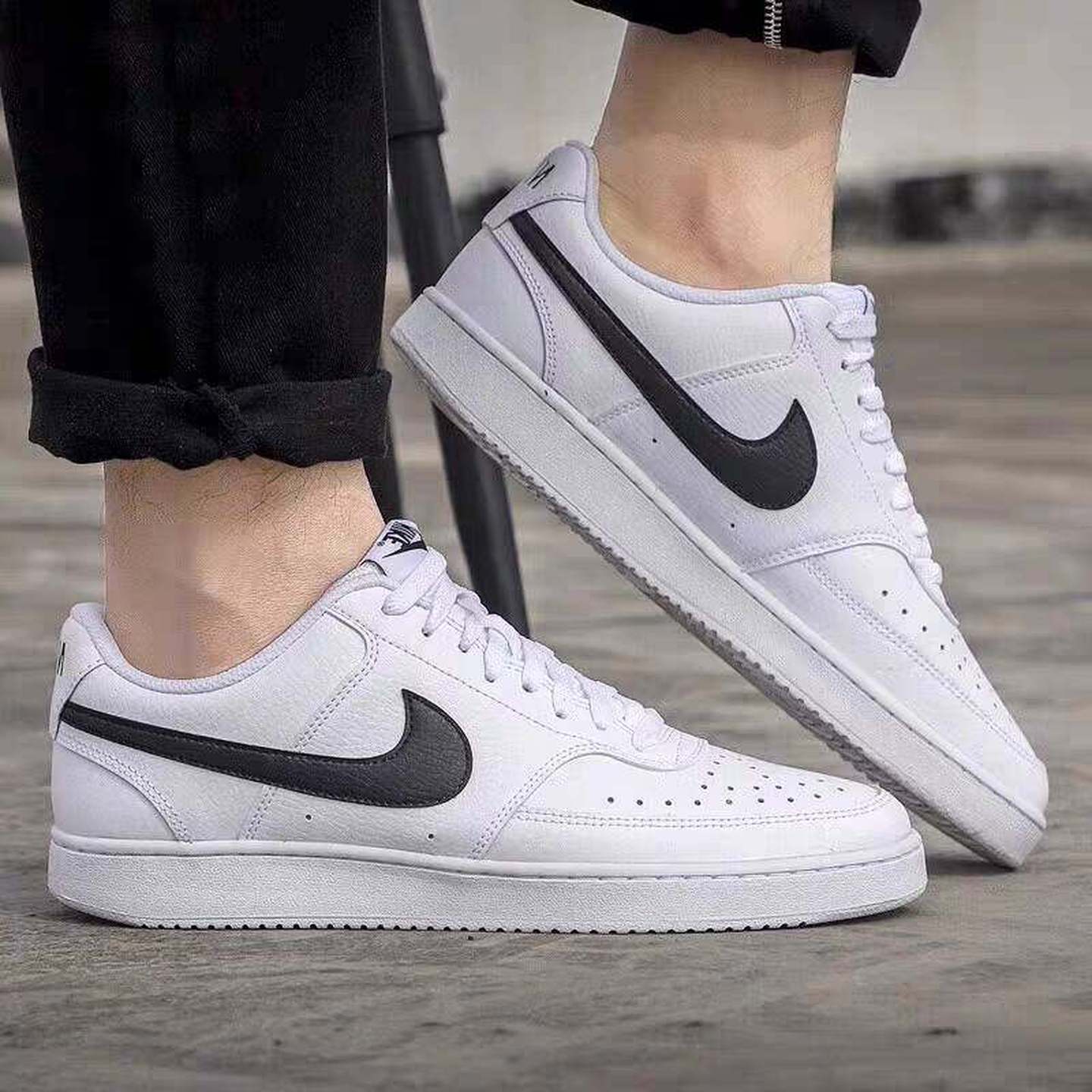 Nike男款系带休闲板鞋